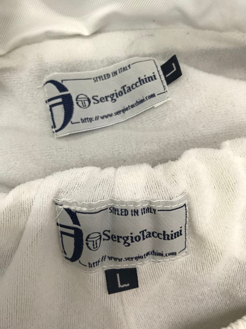 90's Sergio Tacchini トリコロール 配色切替 セットアップ