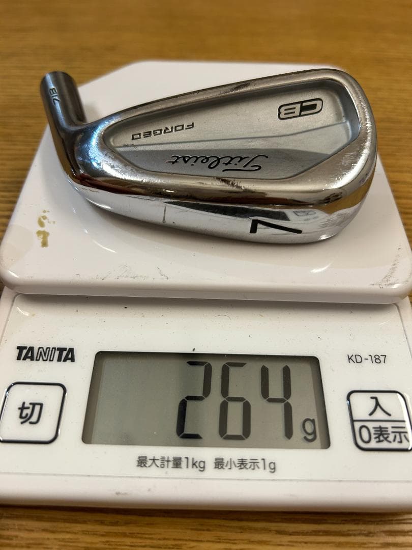 最終値下げ！Titleist アイアンセット 718CBヘッドのみ P-4I