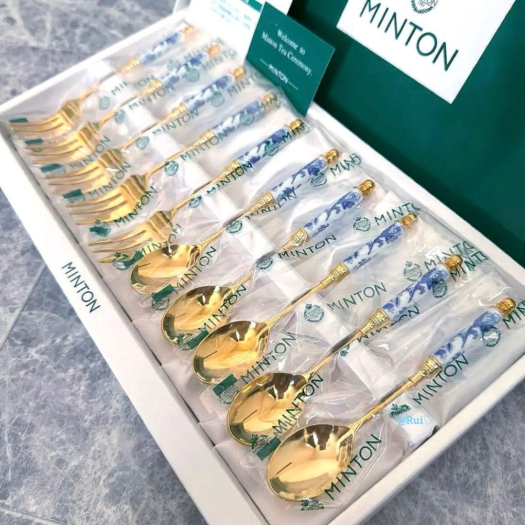 希少 新品 未使用 極美品 ミントン ハードウィック カトラリー10点セット