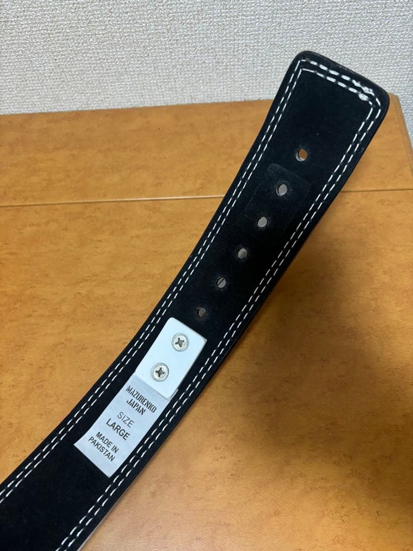 マズレンコ 本牛革 アジャスタブルレバーアクションベルト ハーフタイプ