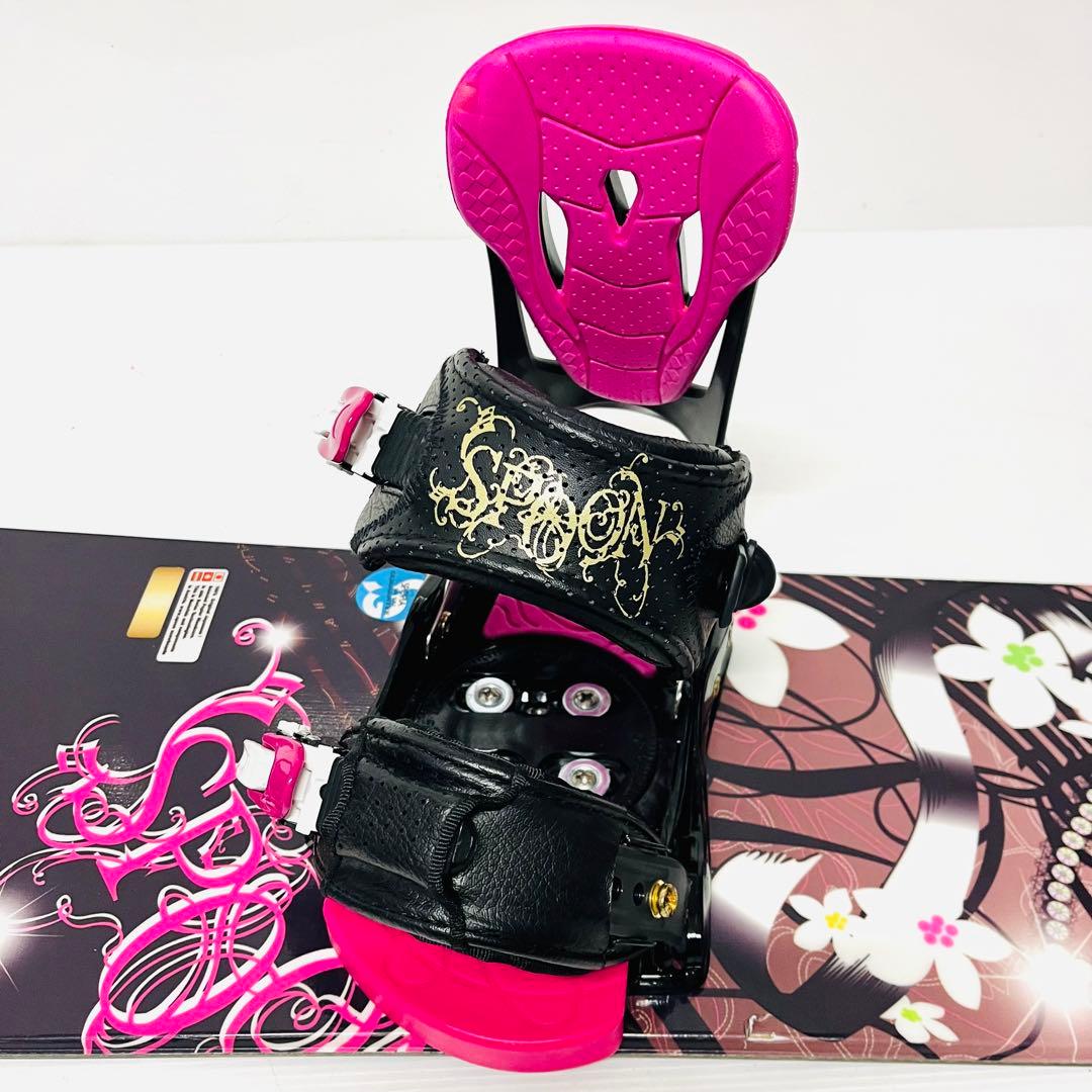 女性用　初心者　スノボセット　スプーン　スノーボード　SPOON レディース