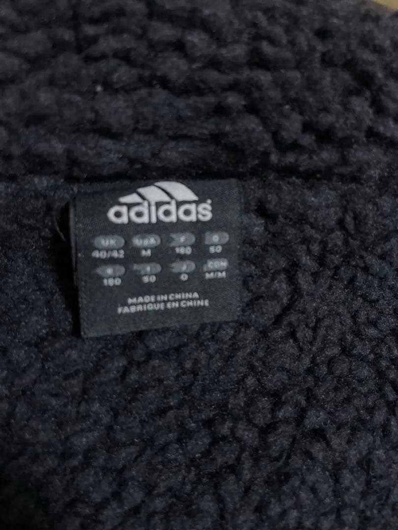 adidas フード付きロングベンチコートOサイズ　美品