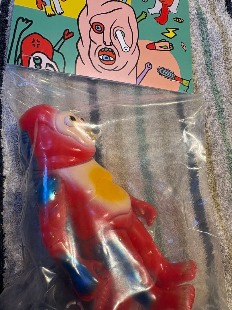 新品未開封 meteoritetoy KABU カブ 赤青ミックス