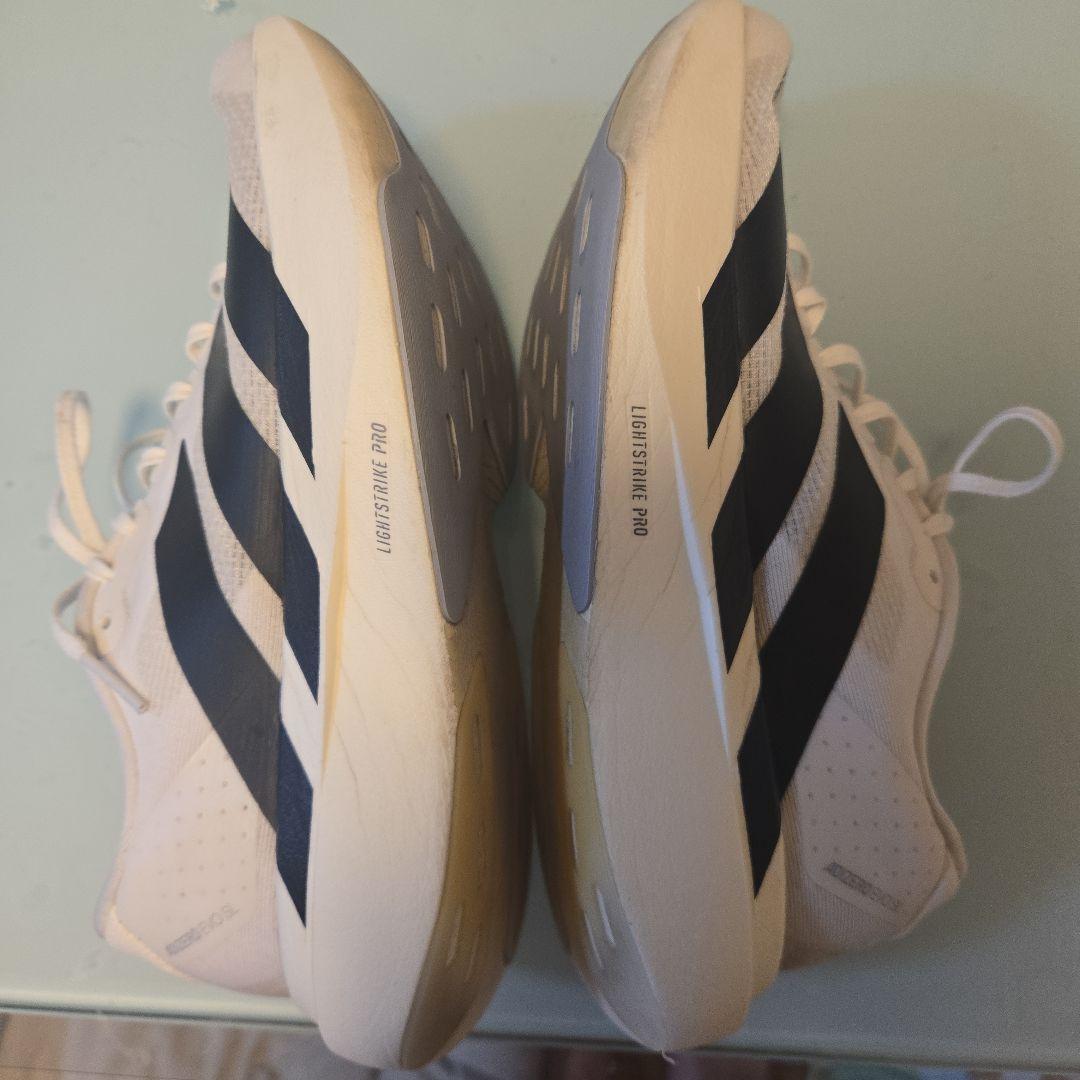 ADIZERO EVOSL ホワイト/ブラック(25.0㎝)メンズ