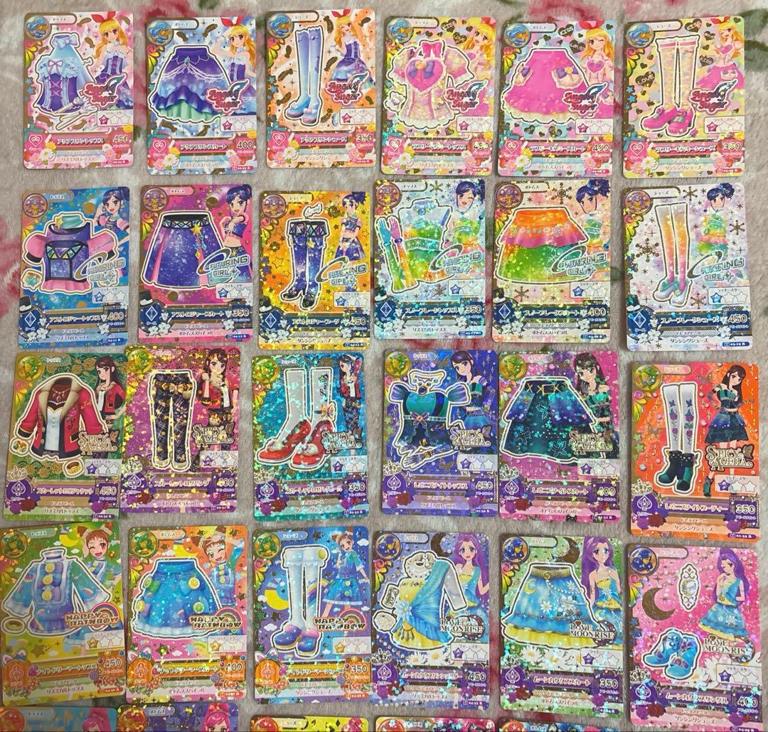 アイカツ アイカツカード 星座カード 16コーデ おまけ2セットアクセ6枚つき