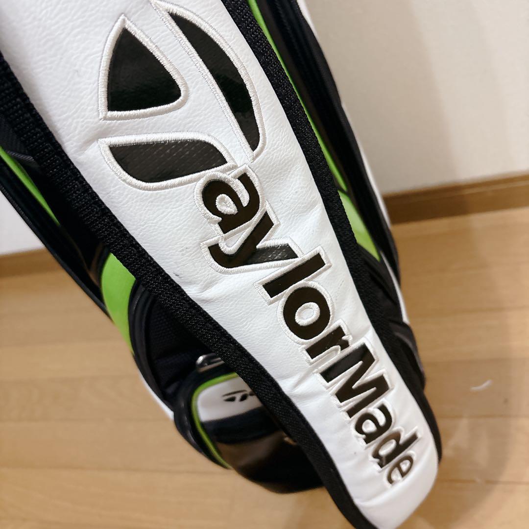 K466 TaylorMade キャディバッグ グリーンブラック フード無し
