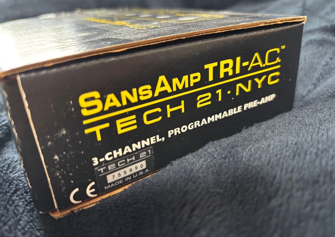 ギター TECH 21 NYC SansAmp TRI-A.C.