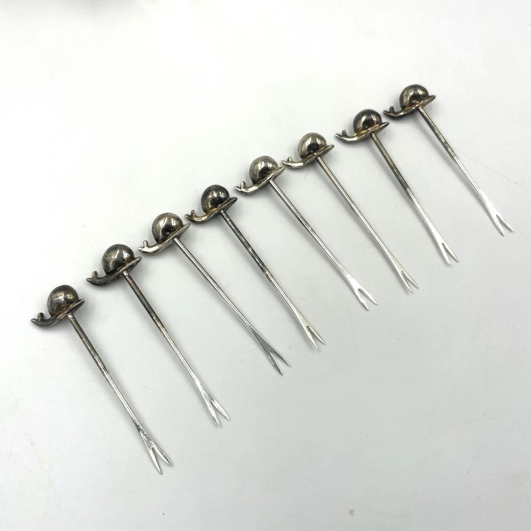 希少⭐️エスカルゴ⭐️カタツムリ型⭐️スモールピックセット⭐️かたつむり⭐️ビンテージ