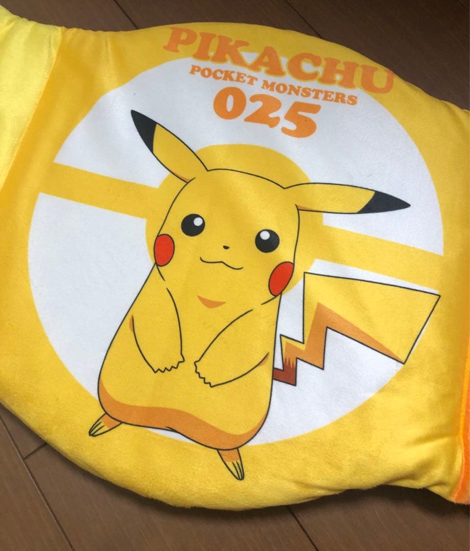 ポケモン　ピチュー　ピカチュウ　ライチュウ　フリーシート　クッション