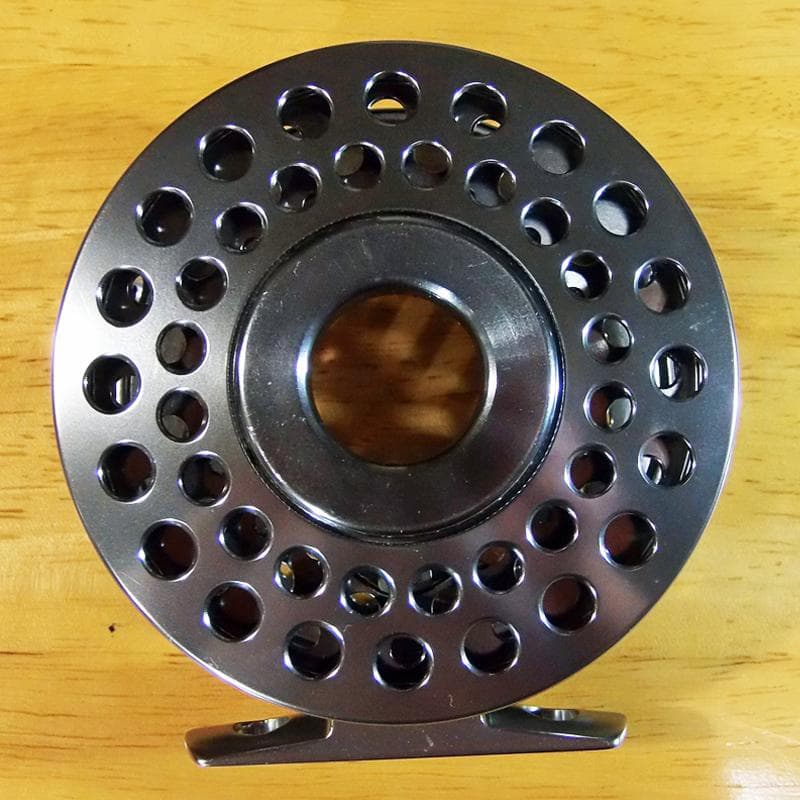 ハブレス フライリール #5/6 シルバー Fly Reel [●匿名配送●]