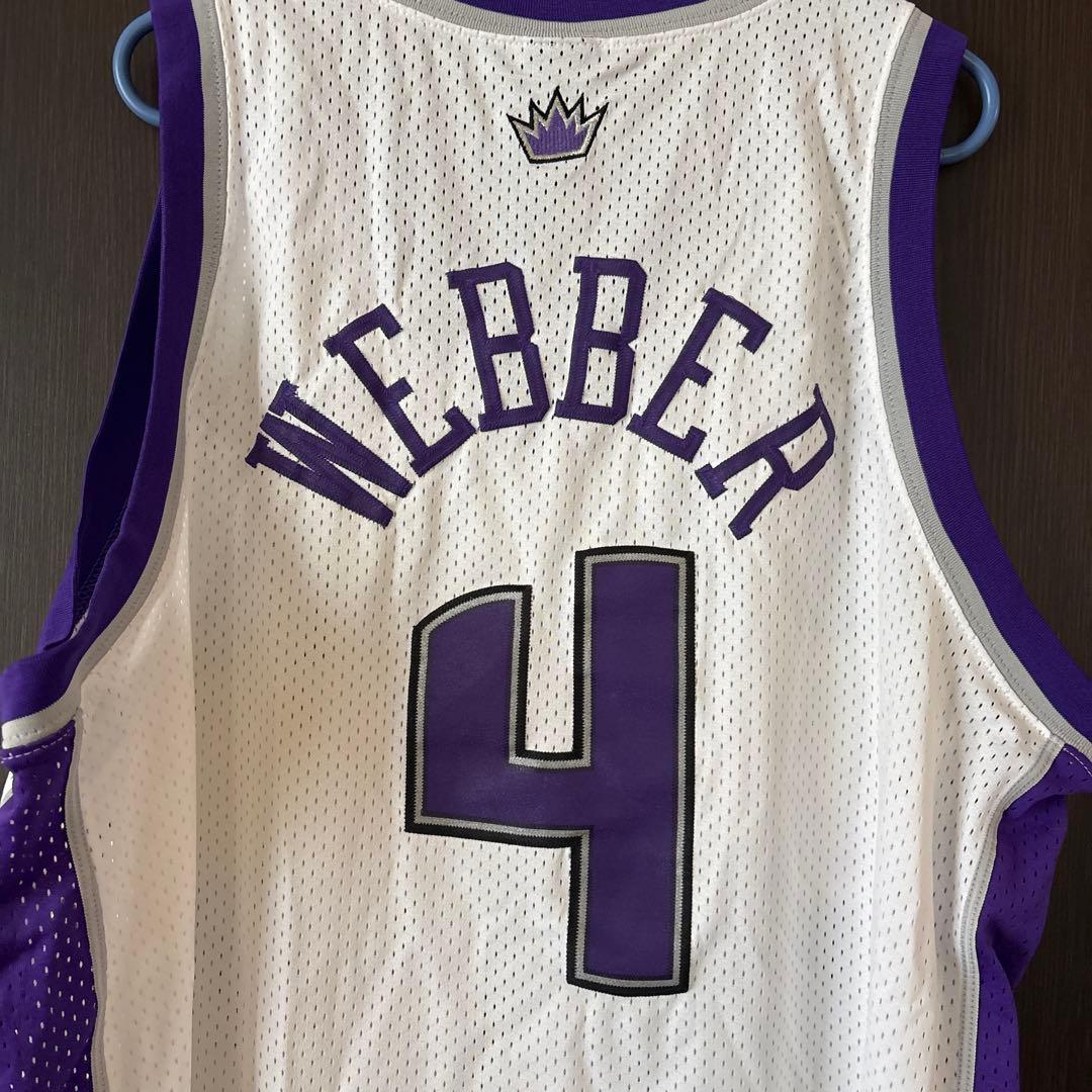 希少2XL 00’s ゲームシャツ kings Chris Webber