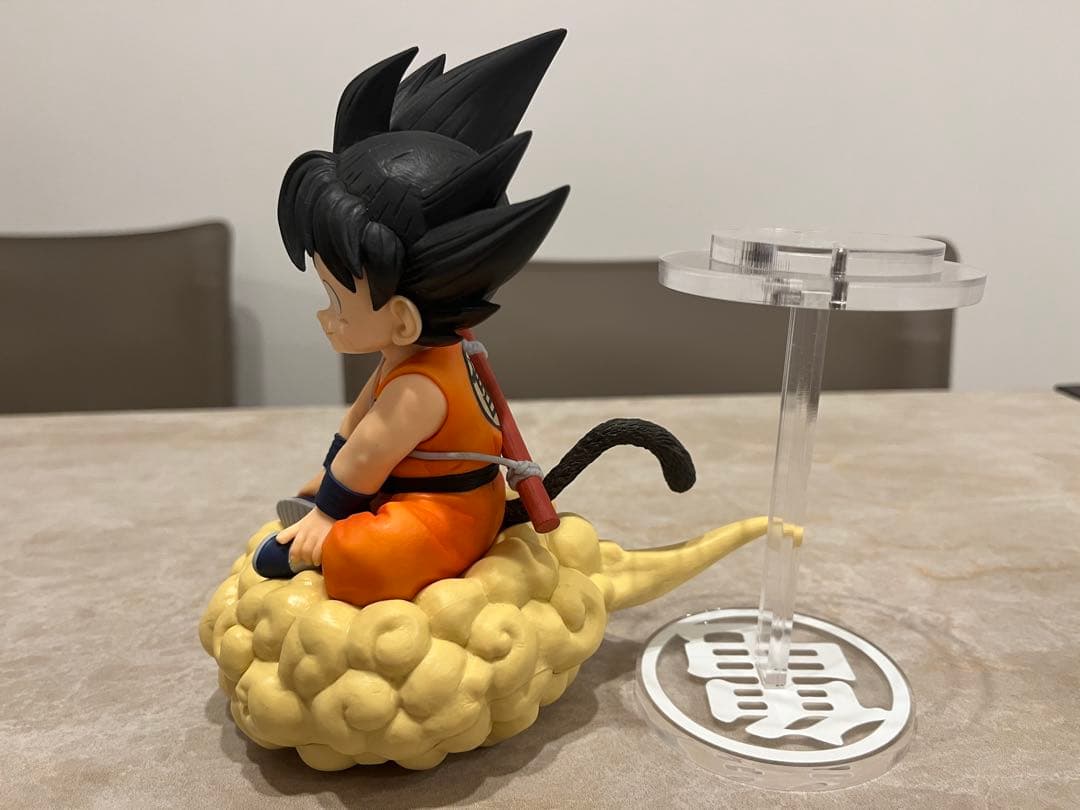 専用台座付き　ドラゴンボールEX 亀仙流の猛者たち A賞　孫悟空 筋斗雲