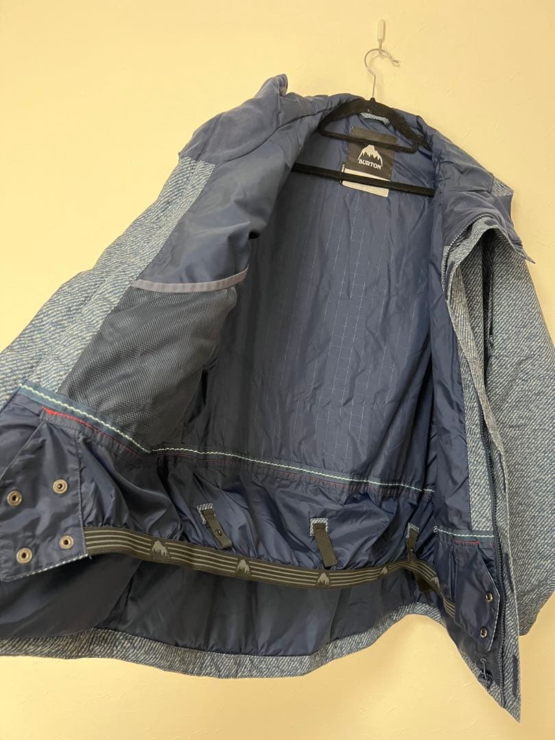 BURTON フード付きジャケット サイズS ブルー