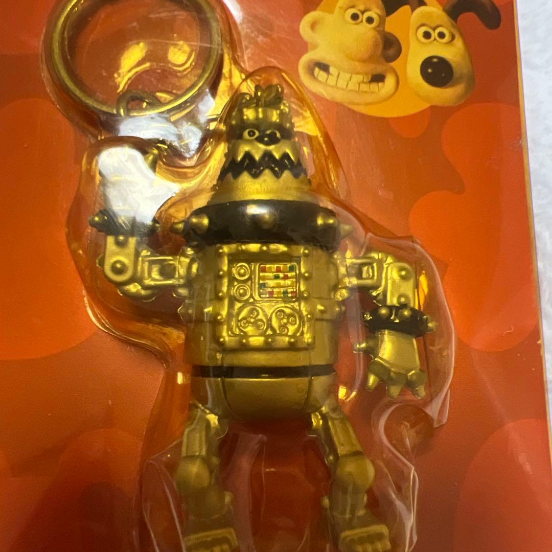 ウォレスとグルミット　ミニキーチェーン　ウォレス　プレストン　キーホルダー