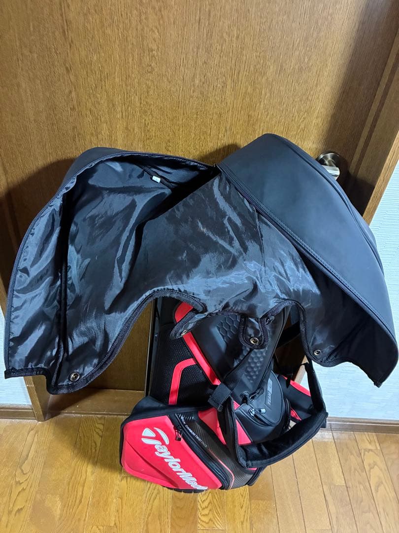 TaylorMade Stealth キャディバッグ 赤黒