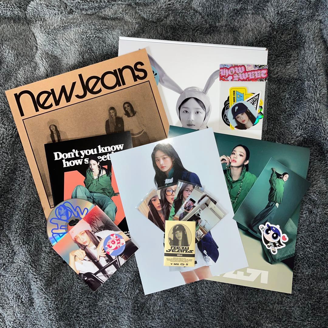 newjeans まとめ売り　ミンジ　アルバム　キーリング