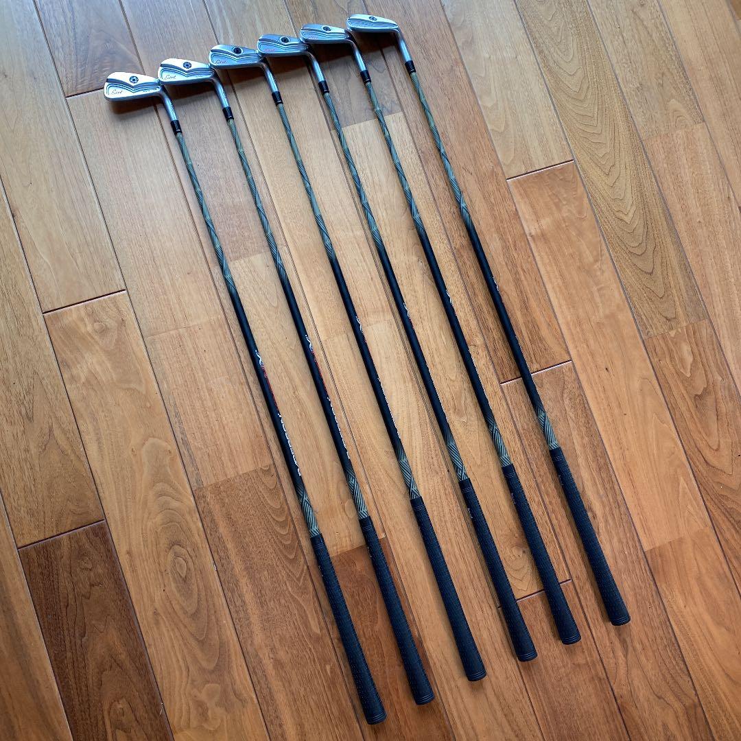 値下げ！Edel イーデル 　ワンレングスアイアン　6本セット