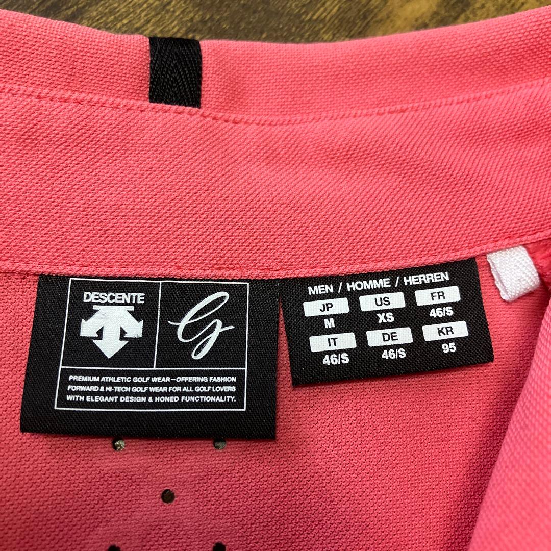 DESCENTE GOLF デサント ゴルフ ポロシャツ メンズ Mサイズ