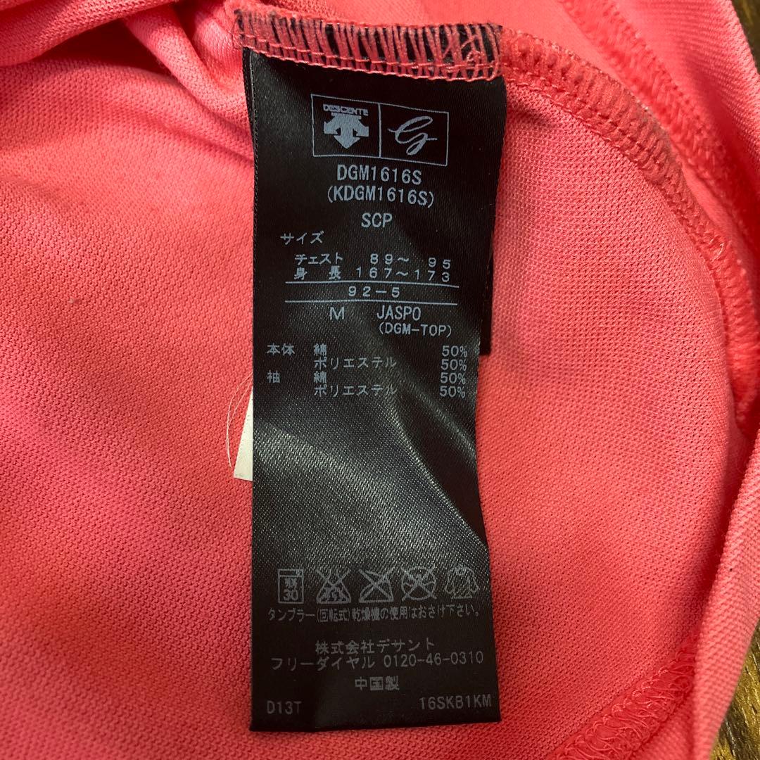DESCENTE GOLF デサント ゴルフ ポロシャツ メンズ Mサイズ