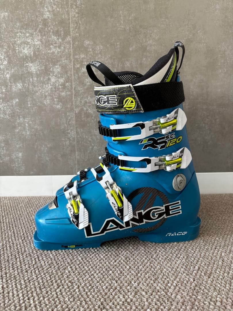 LANGE RS 120 SCスキー靴 青 男性用 27.0-27.5