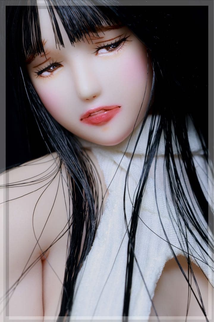 ♪♪ 1/6 　ドール カスタムドールヘッド　1758 艶羽(あでは)　♪♪
