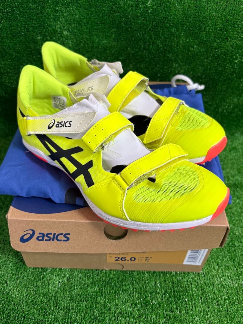 【1回使用のみ】asics サイバーブレード 26.0cm
