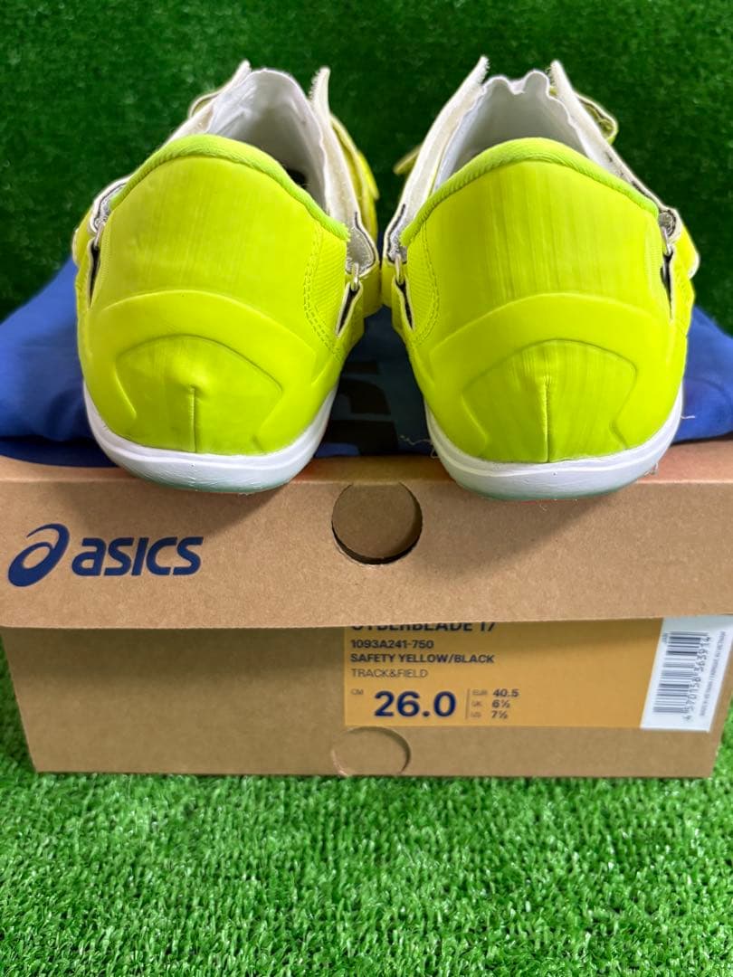 【1回使用のみ】asics サイバーブレード 26.0cm