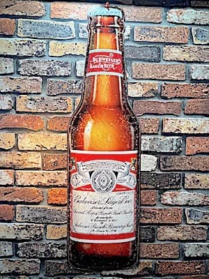 BIG 看板 BUDWEISER パブ バー グッズ バドワイザー ST0239