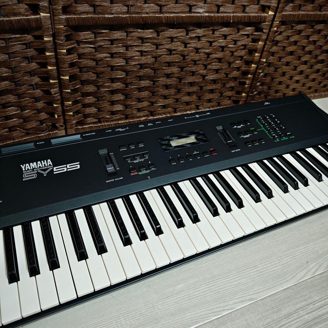 【美品】YAMAHA ヤマハ シンセサイザー SY55 61鍵盤