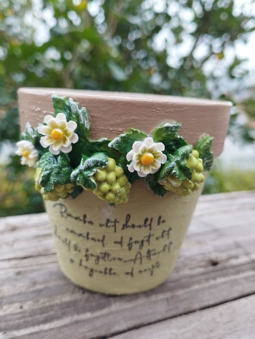 リメ鉢♡リメイク鉢♡リメ缶♡パウンド型リメ缶♡ハンドメイド