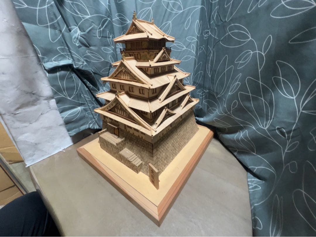 大阪城 ウッディジョー 木製 模型