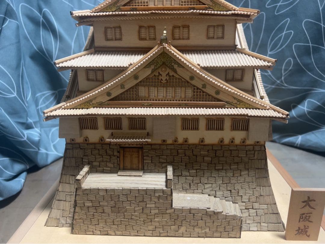 大阪城 ウッディジョー 木製 模型