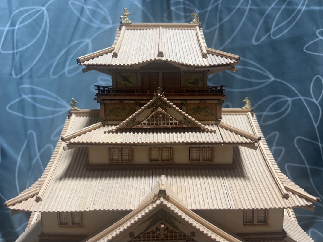 大阪城 ウッディジョー 木製 模型
