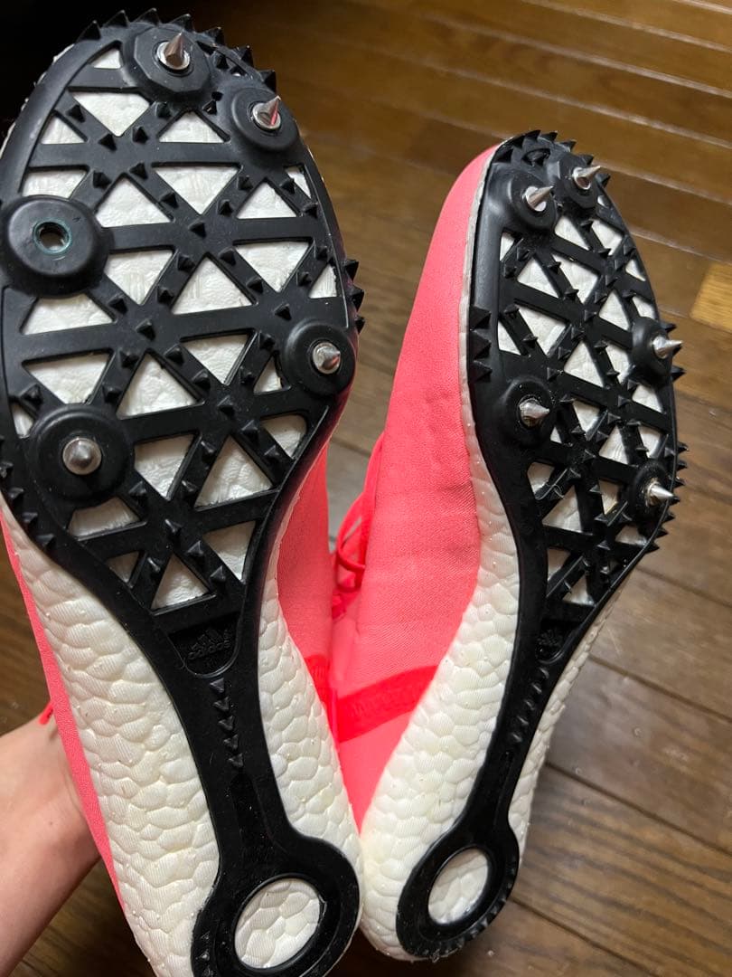 adidas アディゼロアバンチ スパイクシューズ 25cm