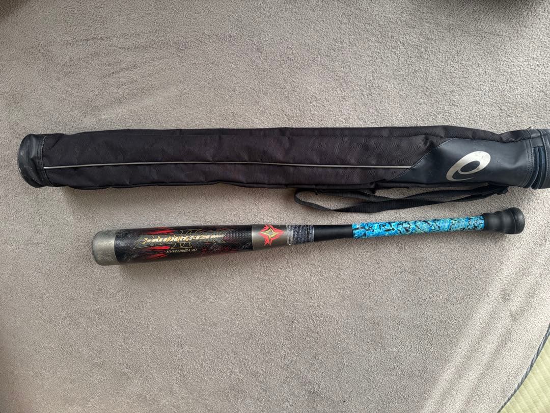 少年軟式バット　ミズノ　MEGAKING II 78㎝　実測重量611g
