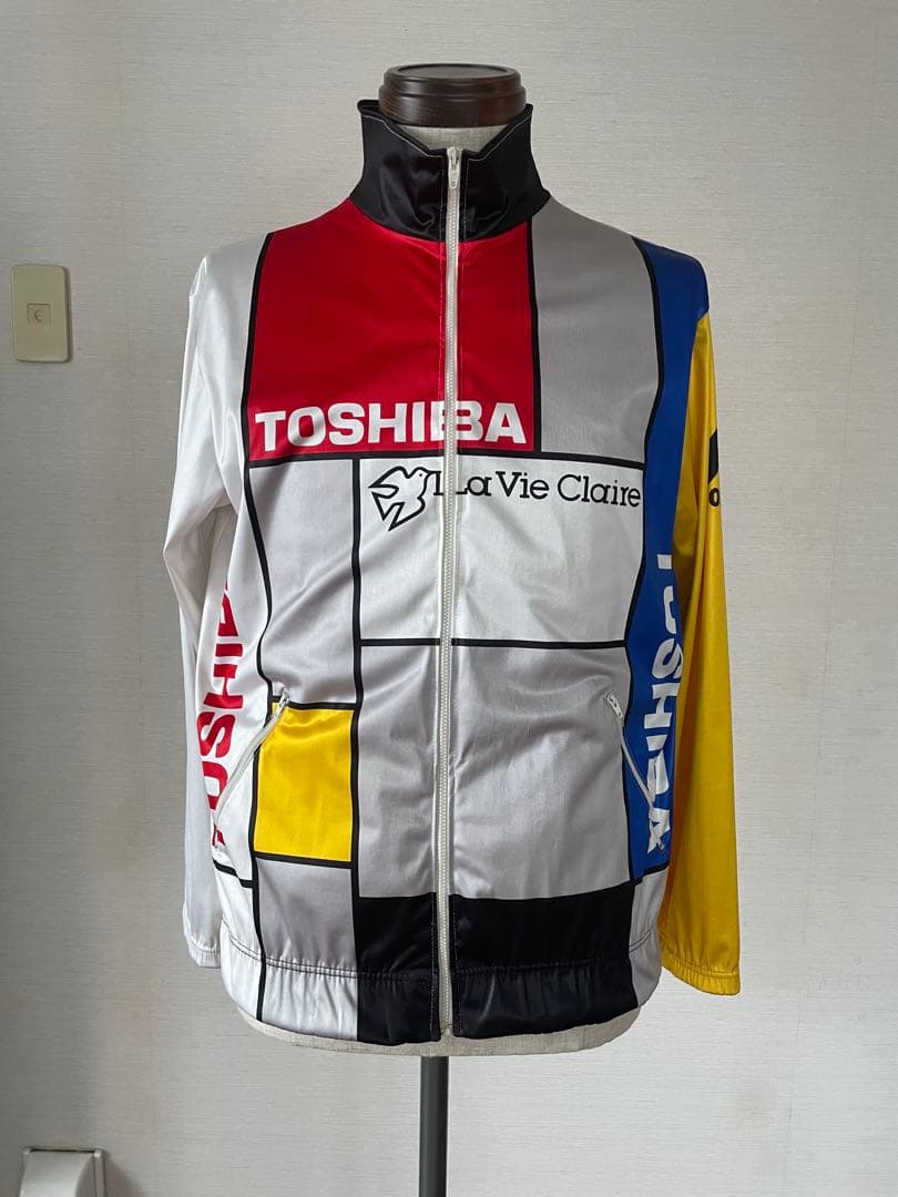 LOOK ルック TOSHIBAサイクリング ジャージー ビンテージ