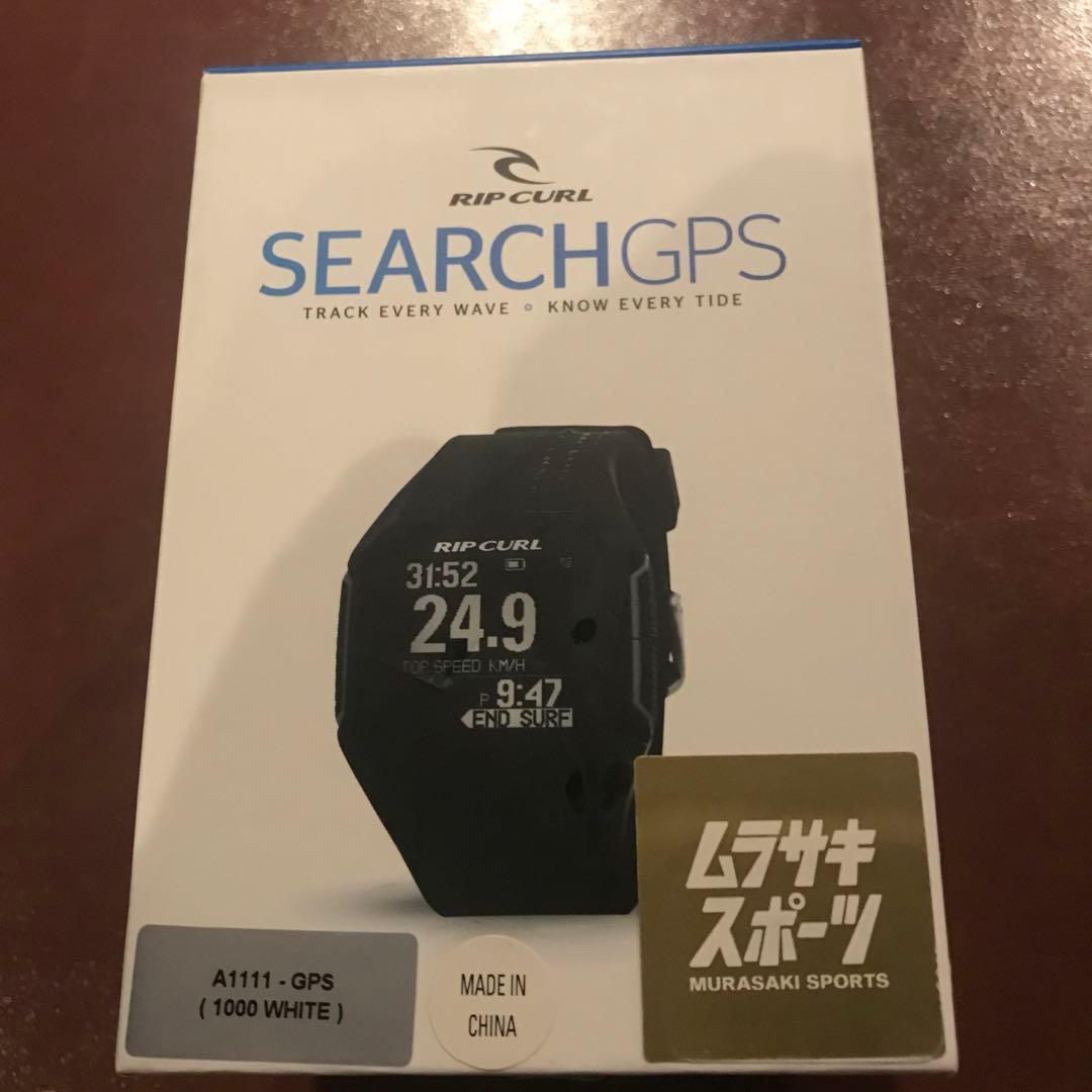 RIP CURL SEARCH GPS カラー···ホワイト　※充電器無し