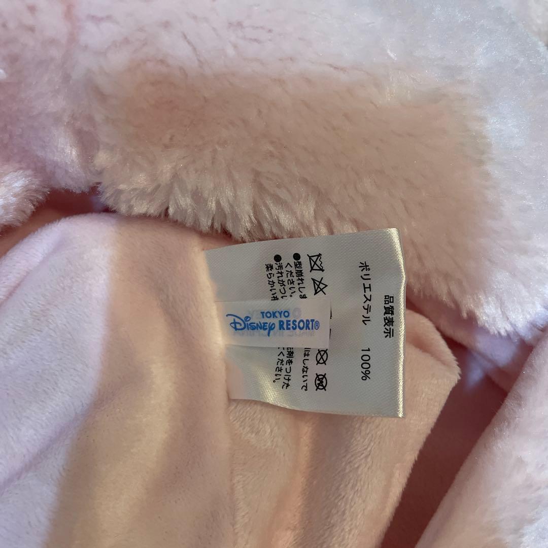 ディズニー　マフラーキャップ　ピンク