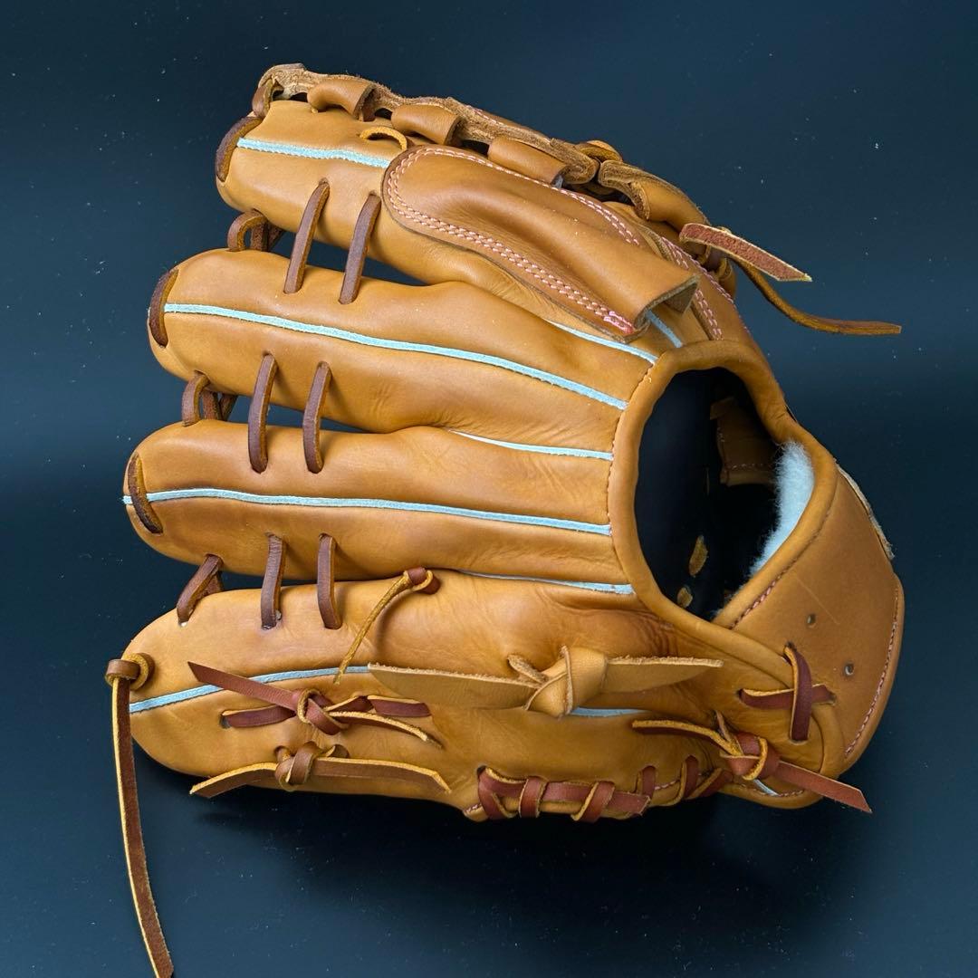 新品　高校野球対応　硬式投手用グローブ　湯もみ型付け済み
