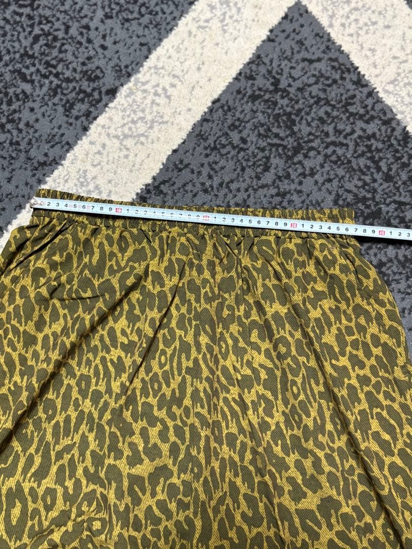 アクター　ハーフパンツ MELTY LEOPARD SHORTS ゴールド XL