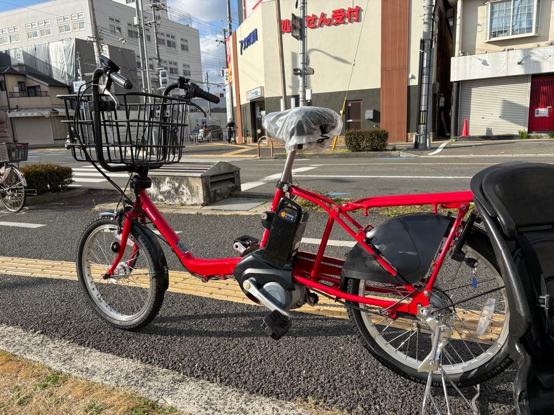 中古20㌅Panasonic電動アシスト自転車　12Ah 大阪　069