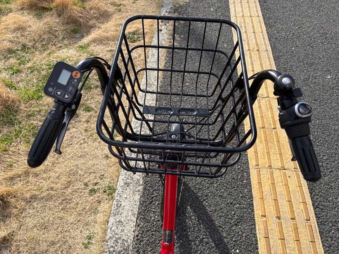 中古20㌅Panasonic電動アシスト自転車　12Ah 大阪　069