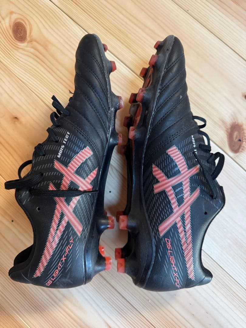アシックス X-FLY PRO 2 黒 26.5 サッカー スパイク asics