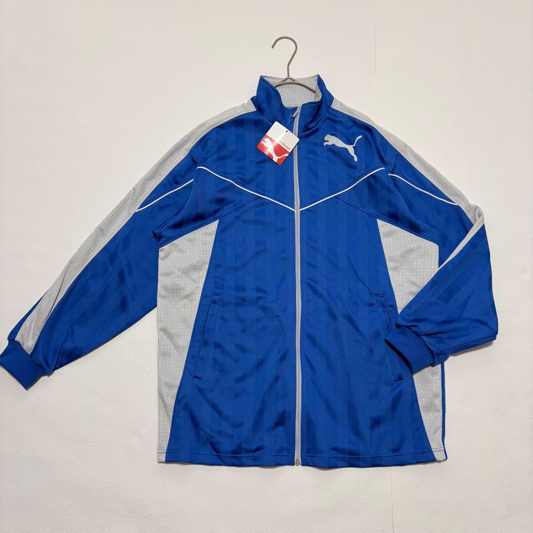 新品タグ付✨PUMA プーマ プージャ ジャージ 上下 セット　青　バックロゴ