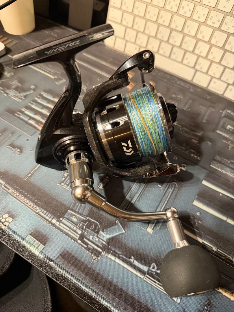 【極美品/実投なし】ダイワ 12 キャタリナ 5000（PE6号250m