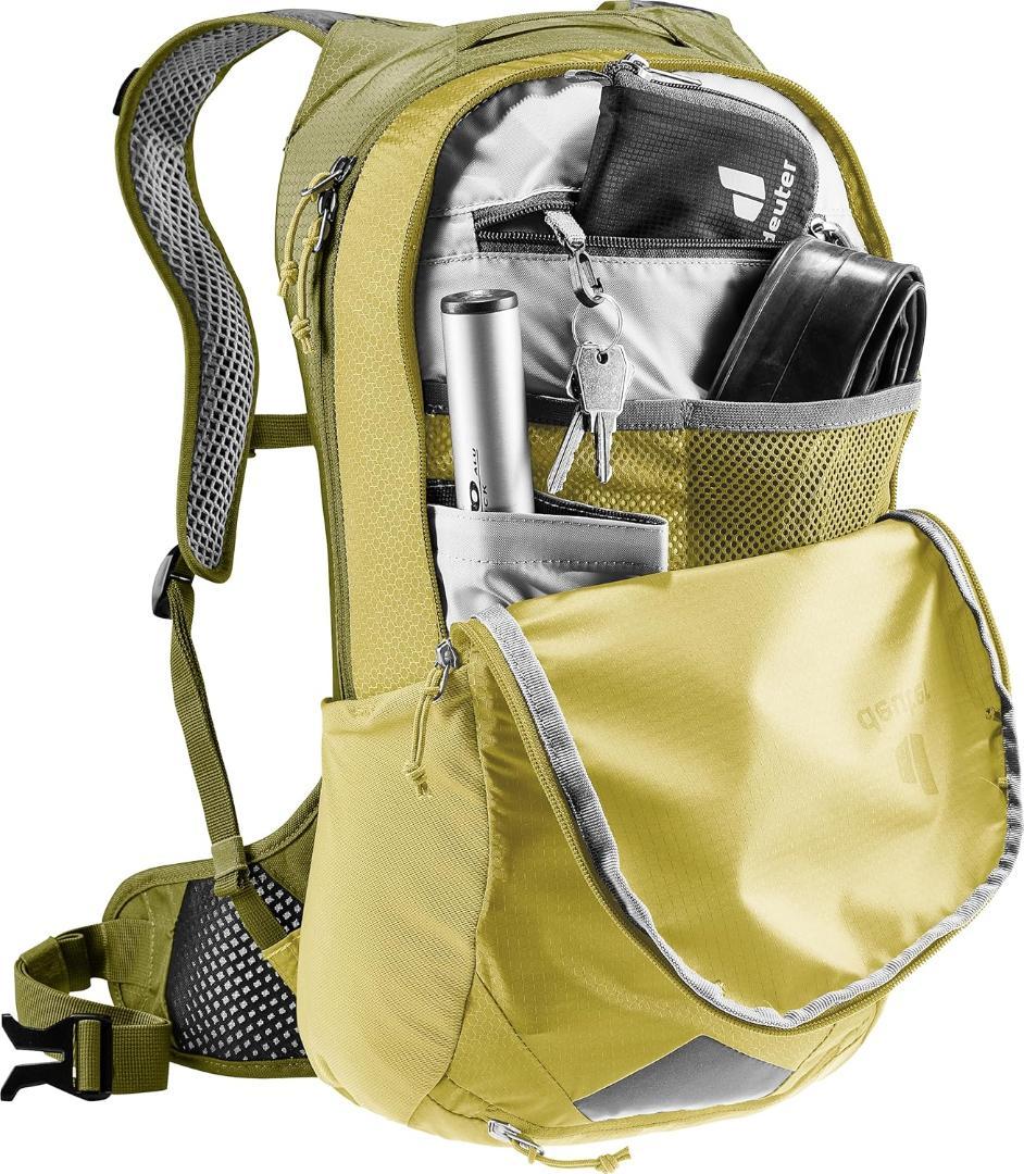 ドイター サイクルバックパック レース エアー 10 リンデンxカクタス 10L