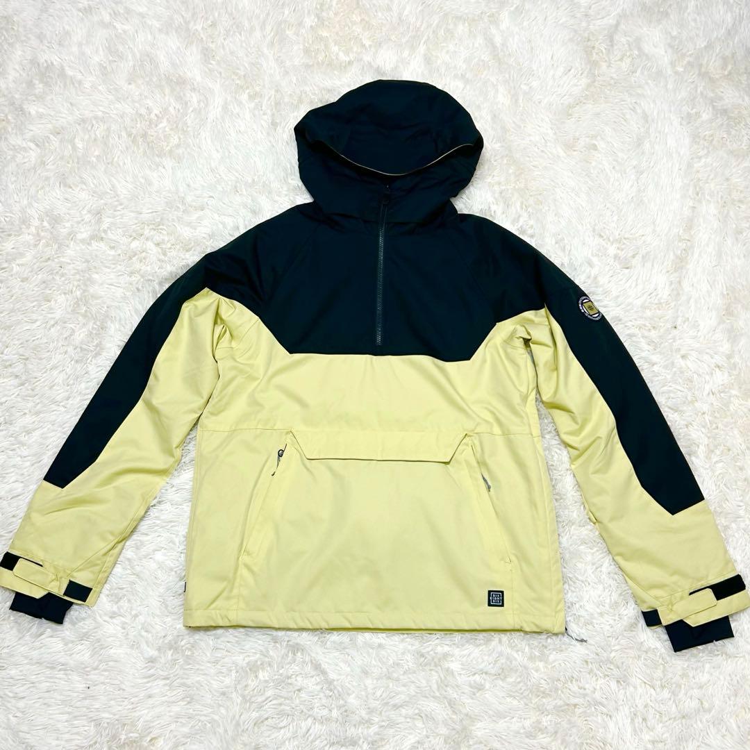 686 スノーボードウェア上下セット　ML GORE-TEX イエロー　ブラック