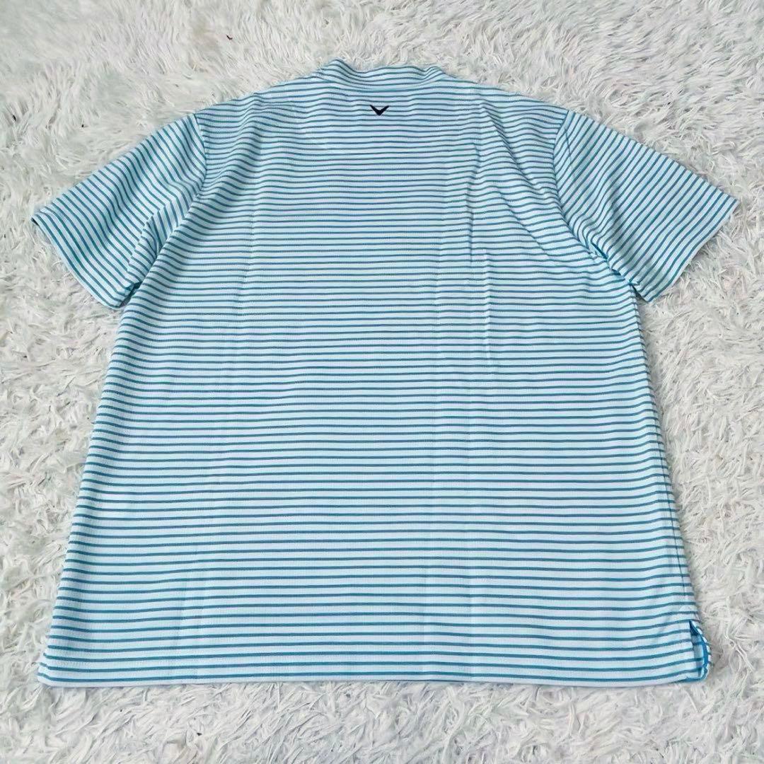 callawayキャロウェイ ボーダー　ハイネック　Tシャツ