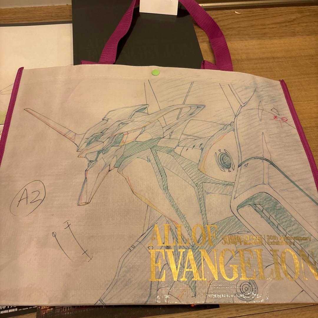 30周年記念展　ALL OF EVANGELION　初号機　図録　セット