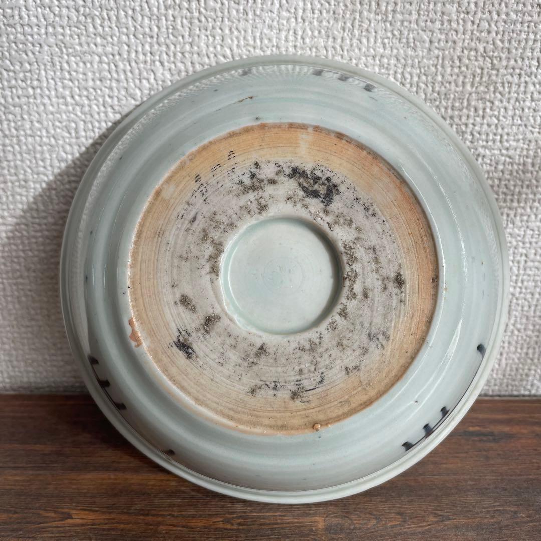昭和中期 龍構図海老文様 染付小鉢 5枚揃い 昭和レトロ 和食器 古器